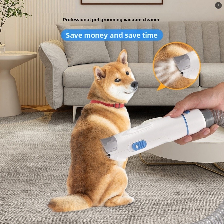 Aspirateur multifonctionnel po - Pet Grooming Vacuum Suction Kit 5 In 1 avis et prix