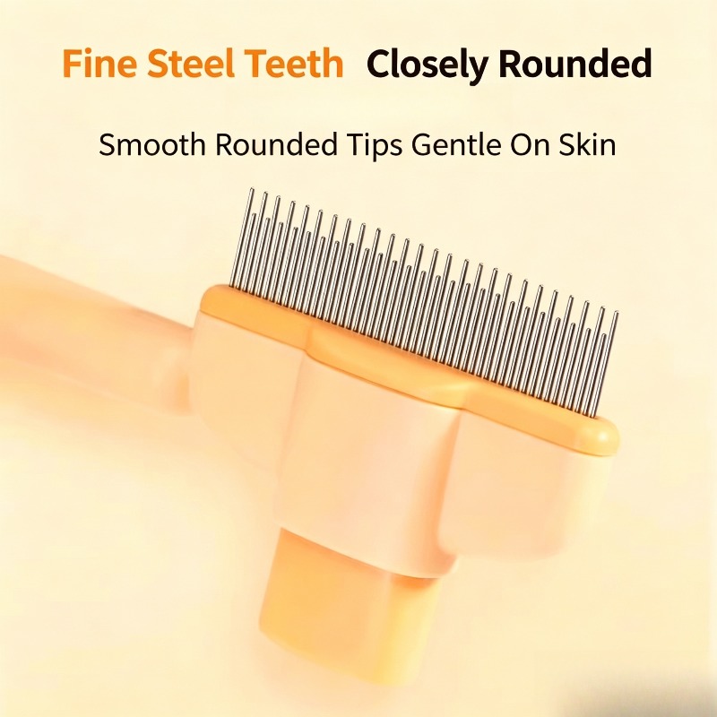 Brosse autonettoyante pour ani - Slicker Brush Self Cleaning Pet Grooming avis et prix