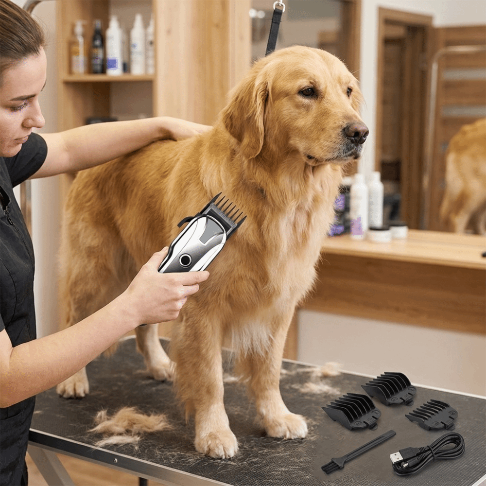 Tondeuse électrique rechargeab - Cordless Dog Clippers Low Noise Grooming avis et prix
