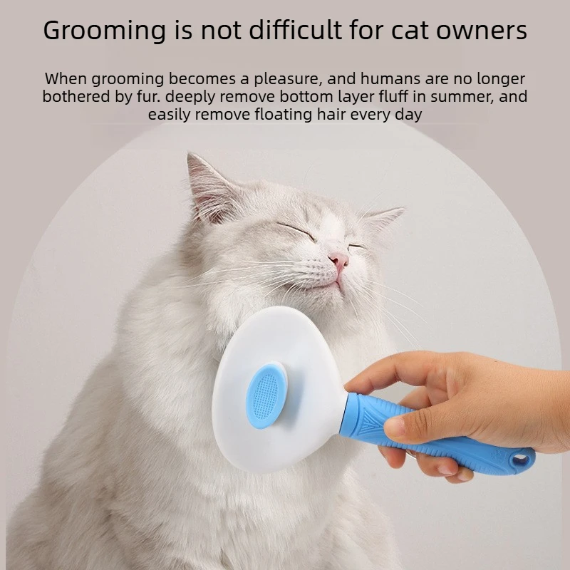 Brosse de toilettage pour chie - Slicker Brush Self Cleaning Pet Grooming avis et prix