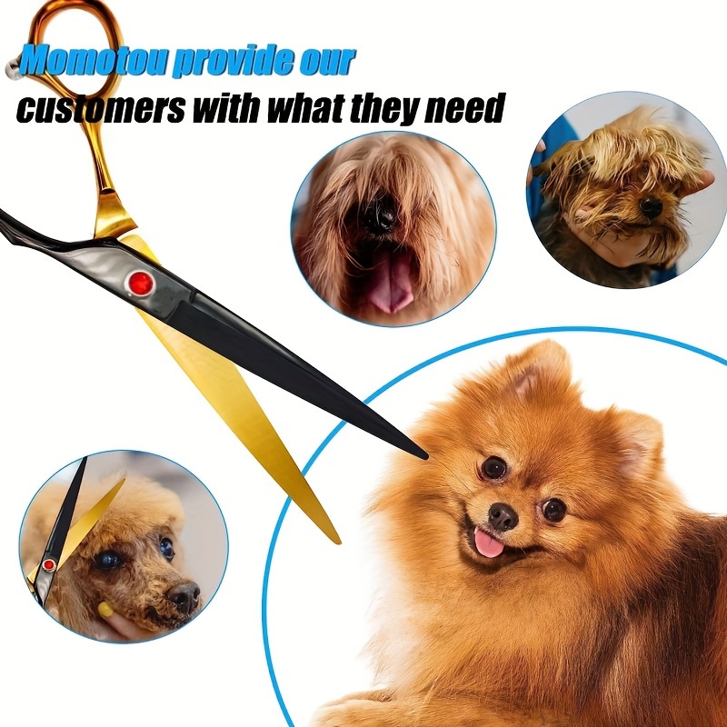 Ciseaux courbes pour toilettag - Professional Pet Grooming Scissors Curved avis et prix