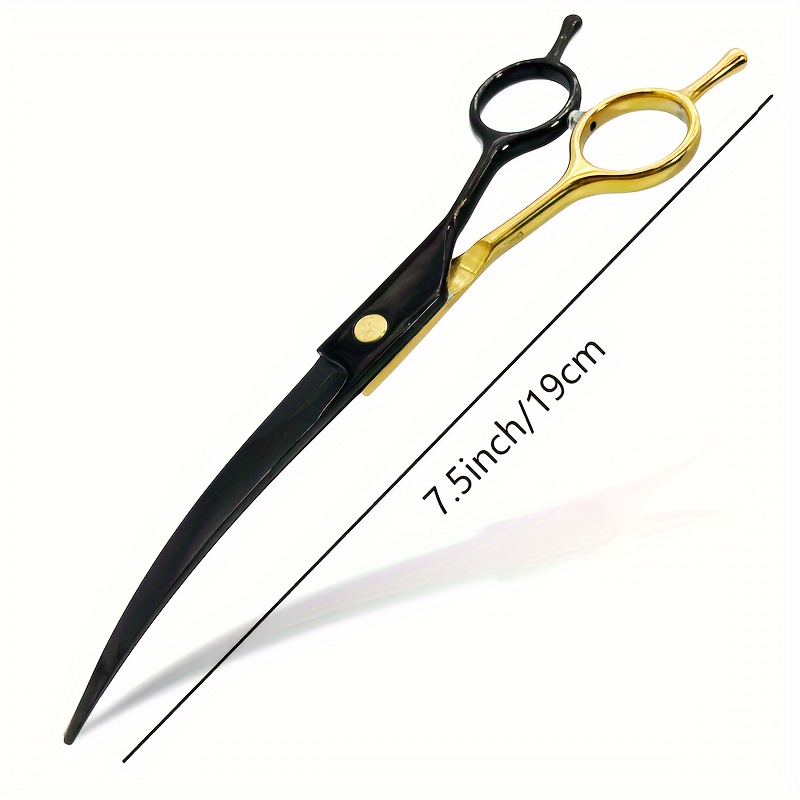 Ciseaux courbes pour toilettag - Professional Pet Grooming Scissors Curved avis et prix