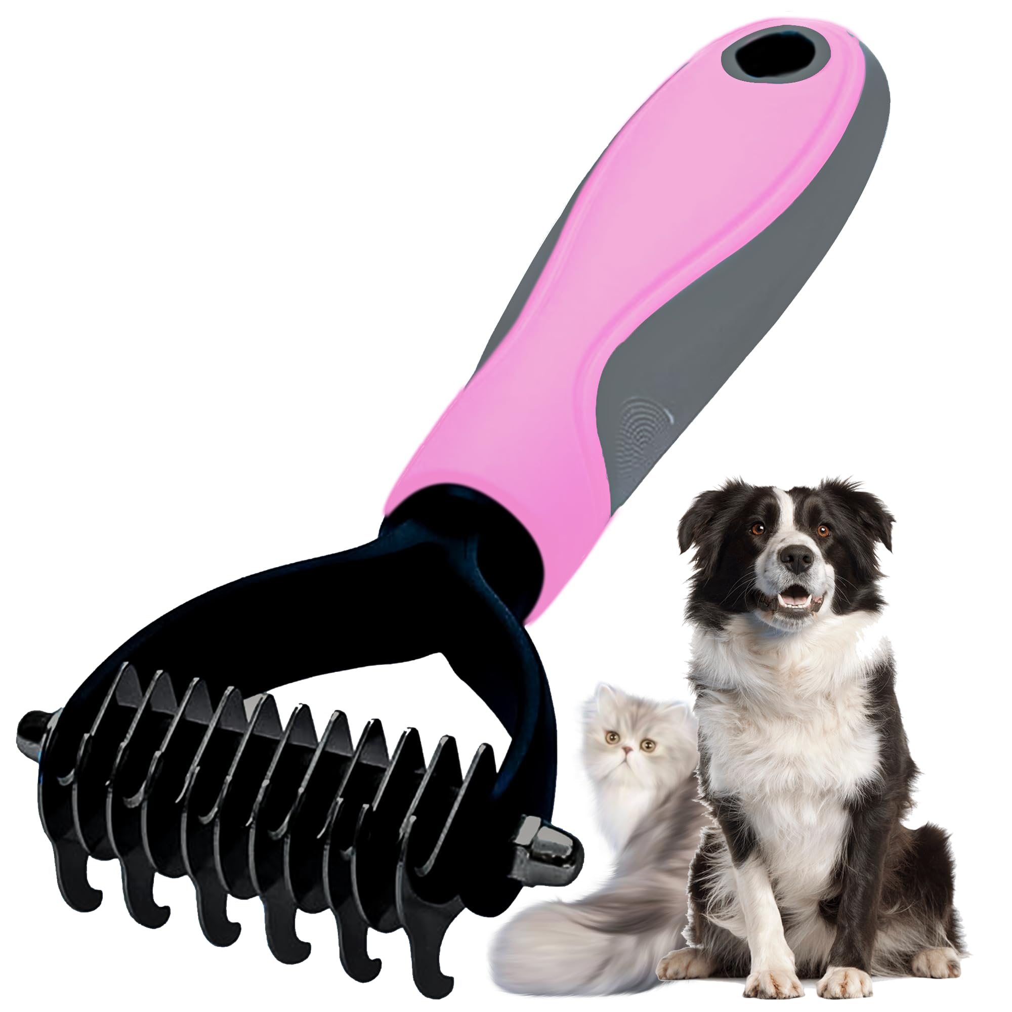 Brosse de toilettage pour anim - Undercoat Rake Dematting Tool Dog Shedding avis et prix