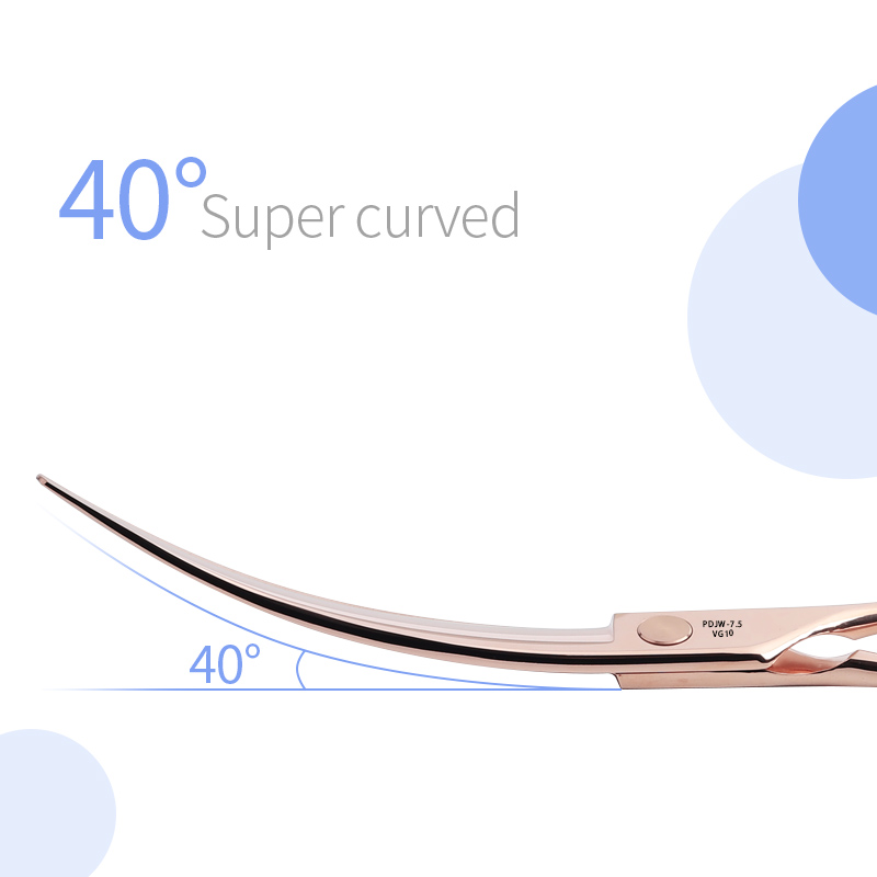 FIRELION professionnel VG10 6. - Professional Pet Grooming Scissors Curved avis et prix
