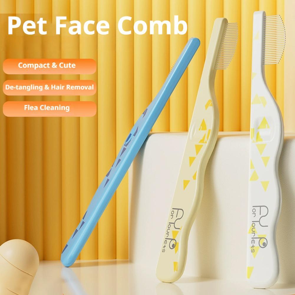 Peigne pour chat en acier inox - Flea Comb Fine Tooth Pet Tear Stain avis et prix