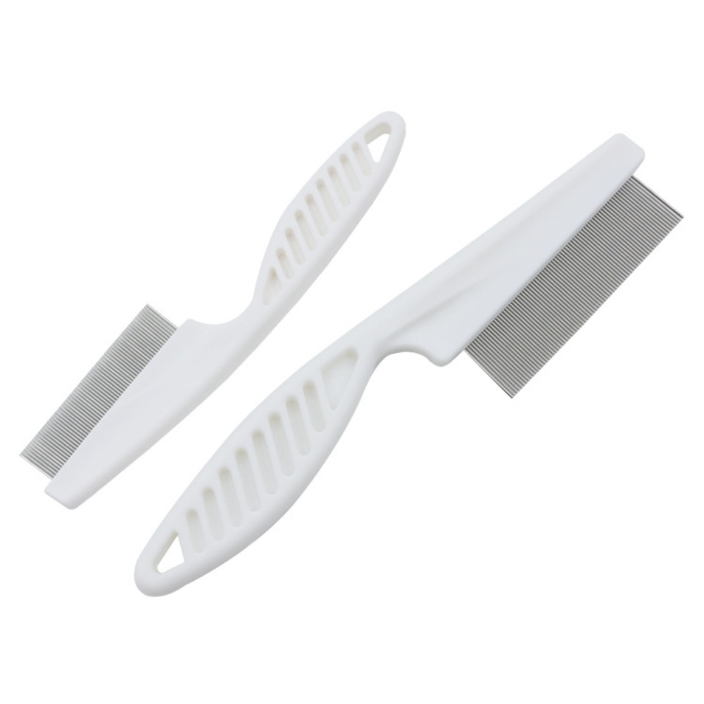 Peigne à puces pour chiens et  - Flea Comb Fine Tooth Pet Tear Stain avis et prix