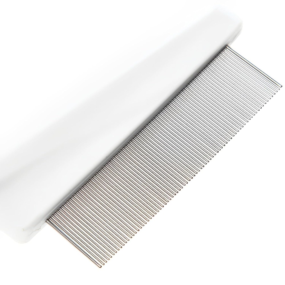 Peigne à puces pour chiens et  - Flea Comb Fine Tooth Pet Tear Stain avis et prix